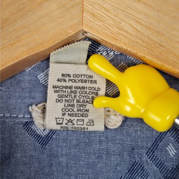 Womens Top Large Boho Chic Knit Country Western Lace Aztec Button Down Feminine - Picture 7 of 8